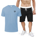 Camisetas de manga curta e shortwear de ropa activa de verán